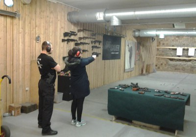 Shooting at the range in Tallinn