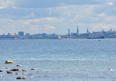 Panoramic view of Tallinn