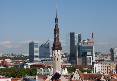 View from Toompea Hill