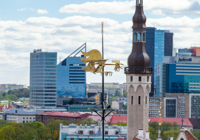 Scenic view of Tallinn