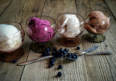 Farm home made ice-cream