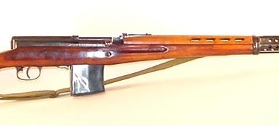 SVT-40 semi-automatic battle rifle